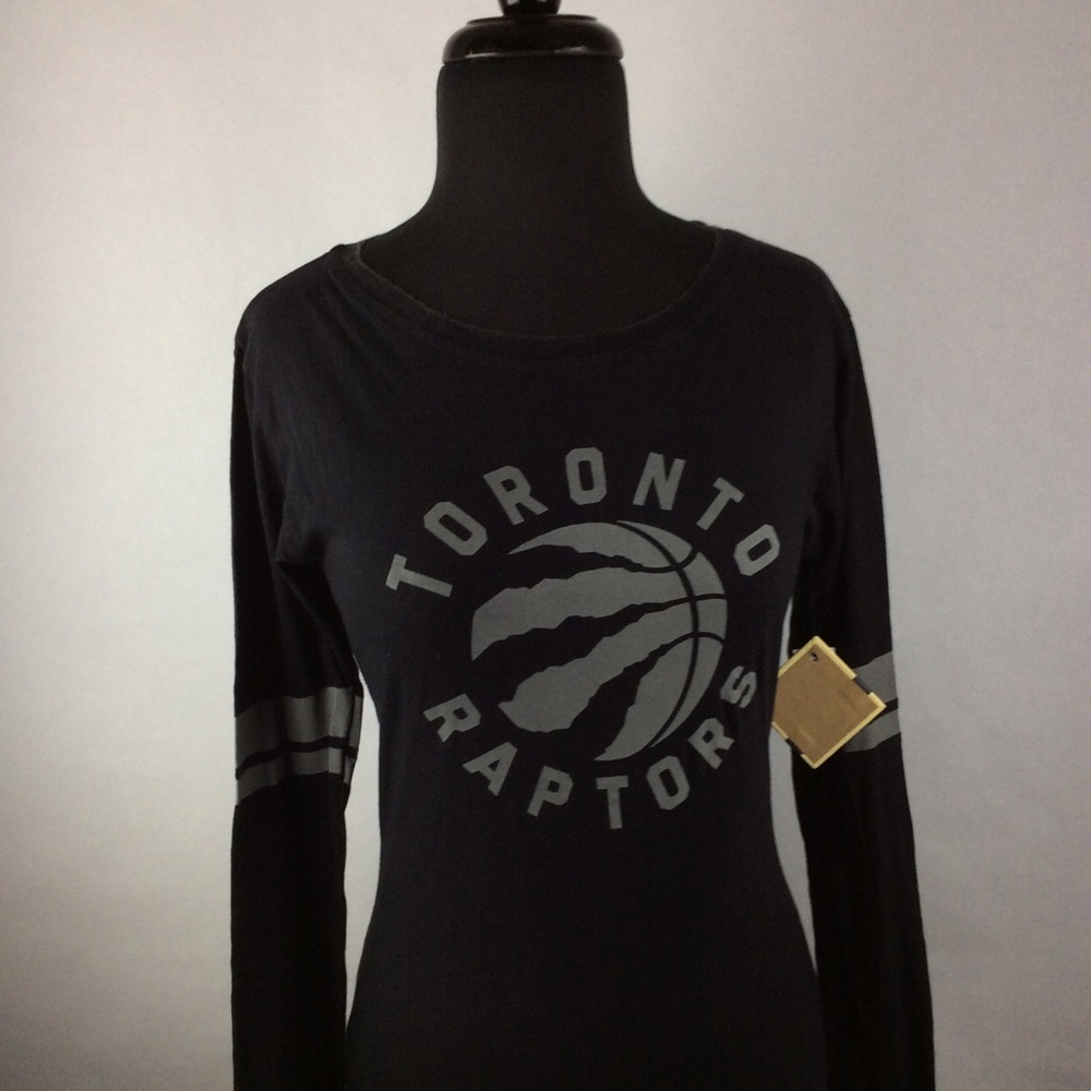 Red Jacket Women Large Toronto Raptors Black Shirt